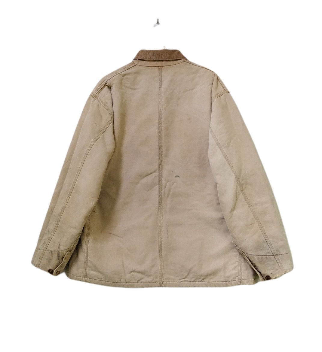 Carhartt × Vintage Very Sick!!Vintage Carhartt Tan Blanket-Lined Jacket Size US XL / EU 56 / 4 - 10 Thumbnail