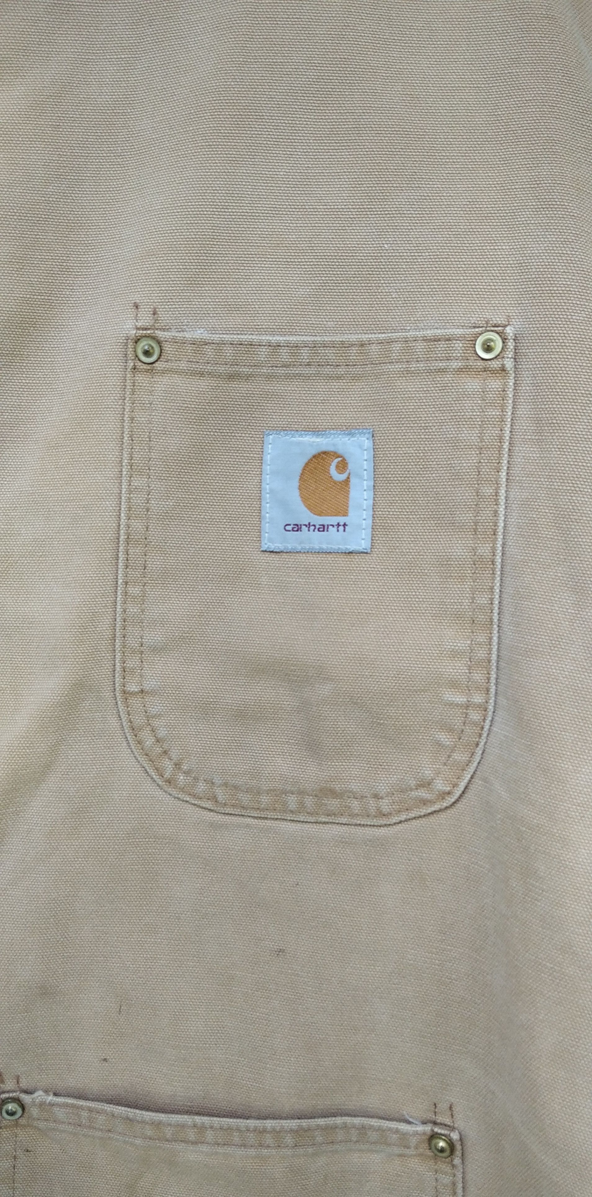 Carhartt × Vintage Very Sick!!Vintage Carhartt Tan Blanket-Lined Jacket Size US XL / EU 56 / 4 - 12 Thumbnail