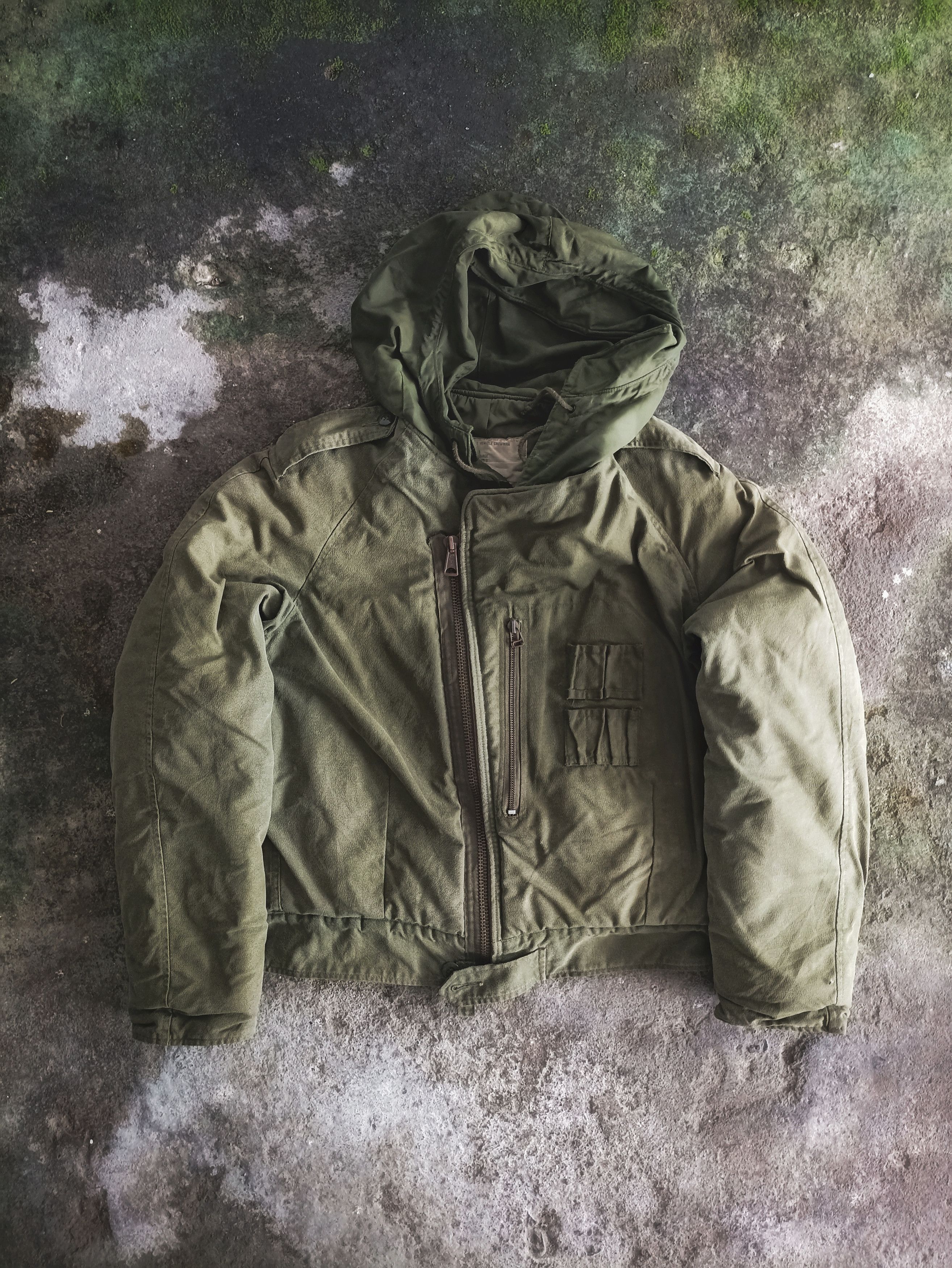 80s Canadian Army Cold Weather Combat Vehicle Crewman Jacket