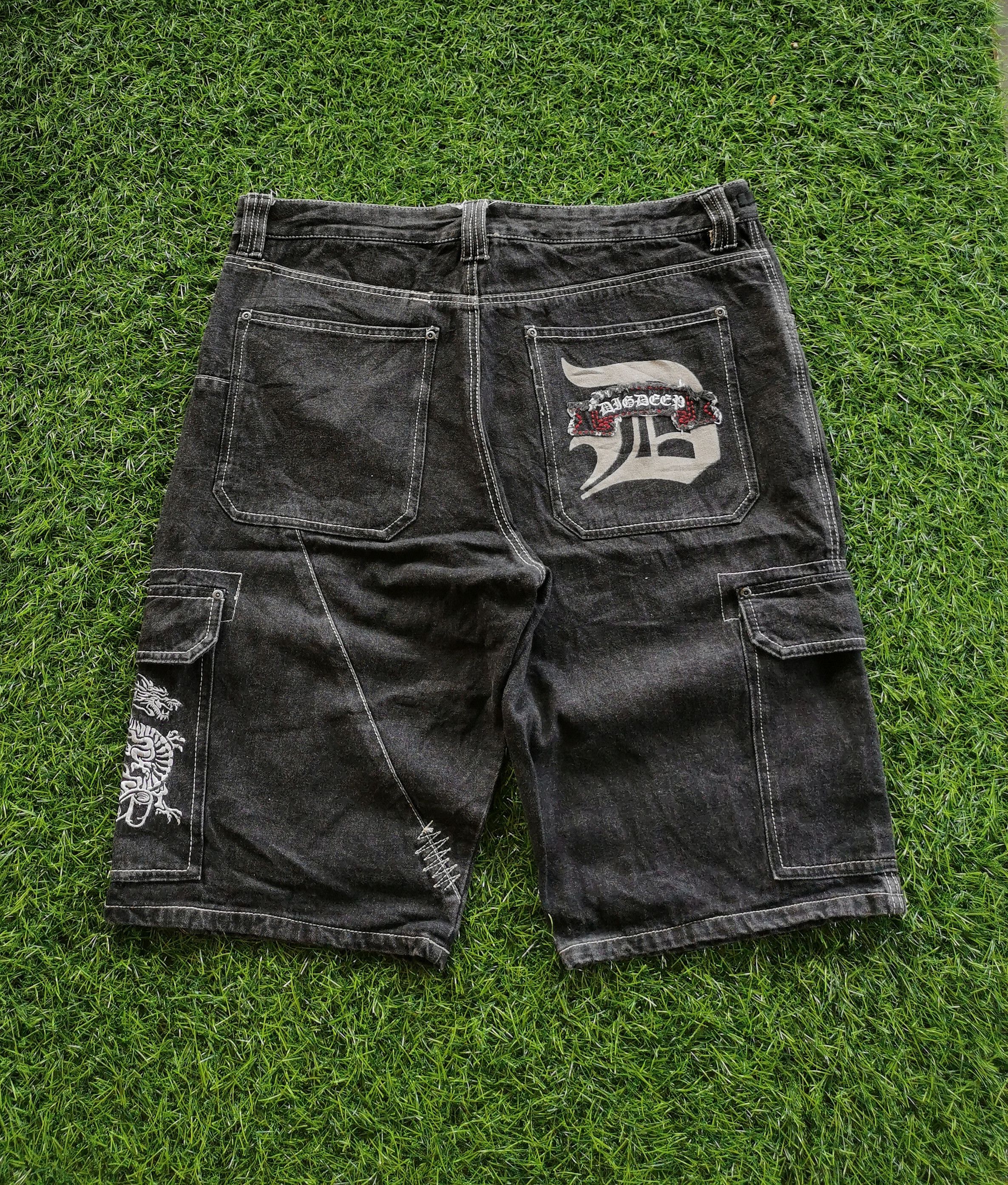 Other DigDeep Dragon Shorts Black Denim Size US 38 / EU 54 - 4 Thumbnail