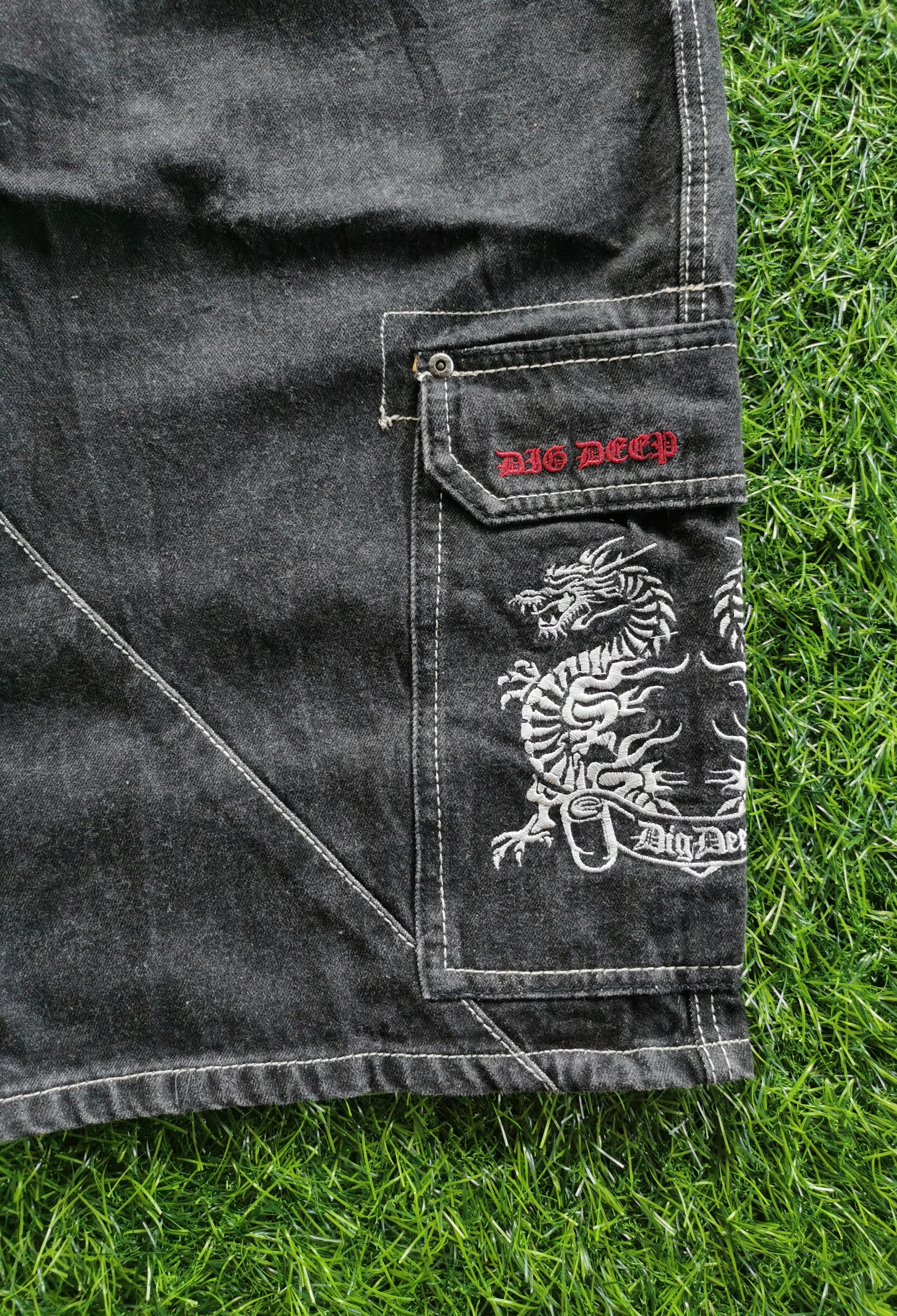 Other DigDeep Dragon Shorts Black Denim Size US 38 / EU 54 - 2 Thumbnail