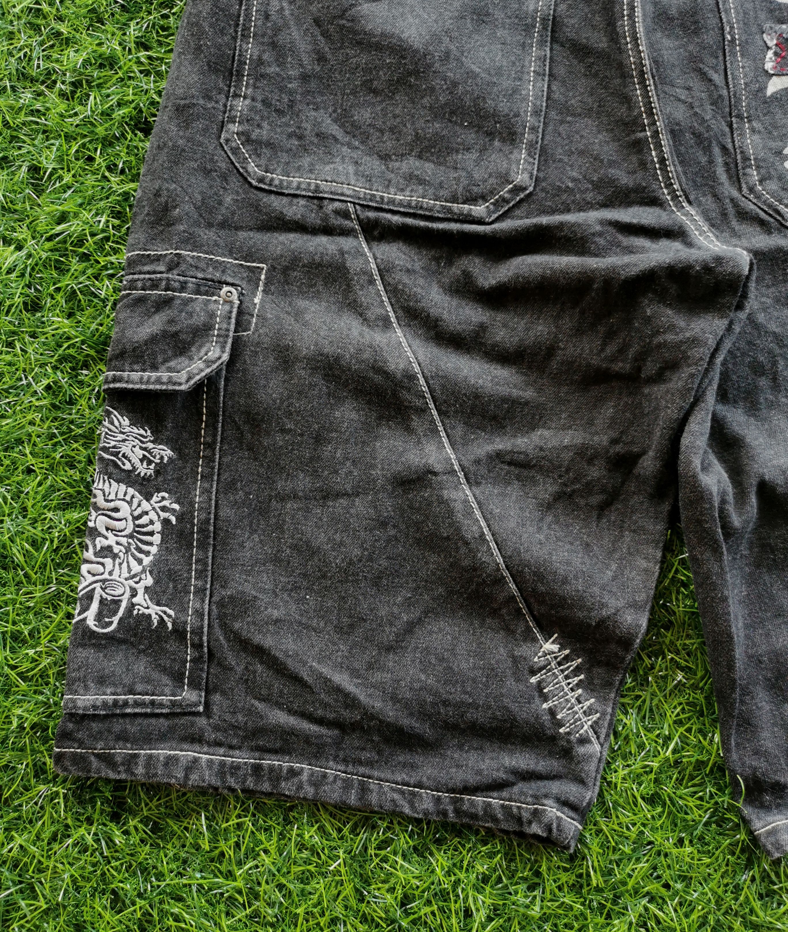 Other DigDeep Dragon Shorts Black Denim Size US 38 / EU 54 - 6 Thumbnail