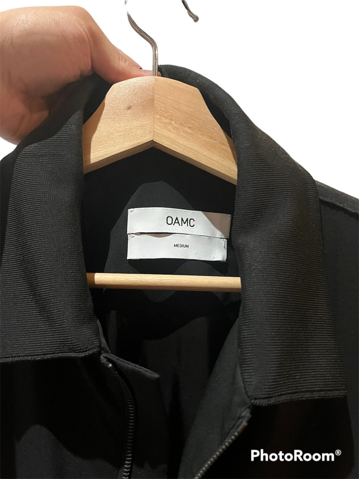 OAMC Virgin Wool Zip Jacket (Black) Size US M / EU 48-50 / 2 - 3 Thumbnail