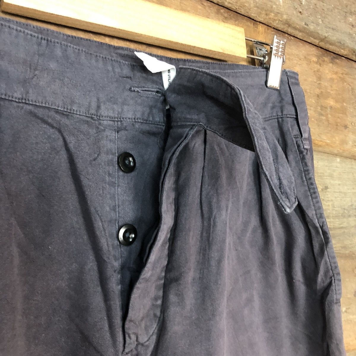 Margaret Howell DLL Margaret Howell Grey faded Straight Pants #c1261 Size US 27 - 5 Thumbnail