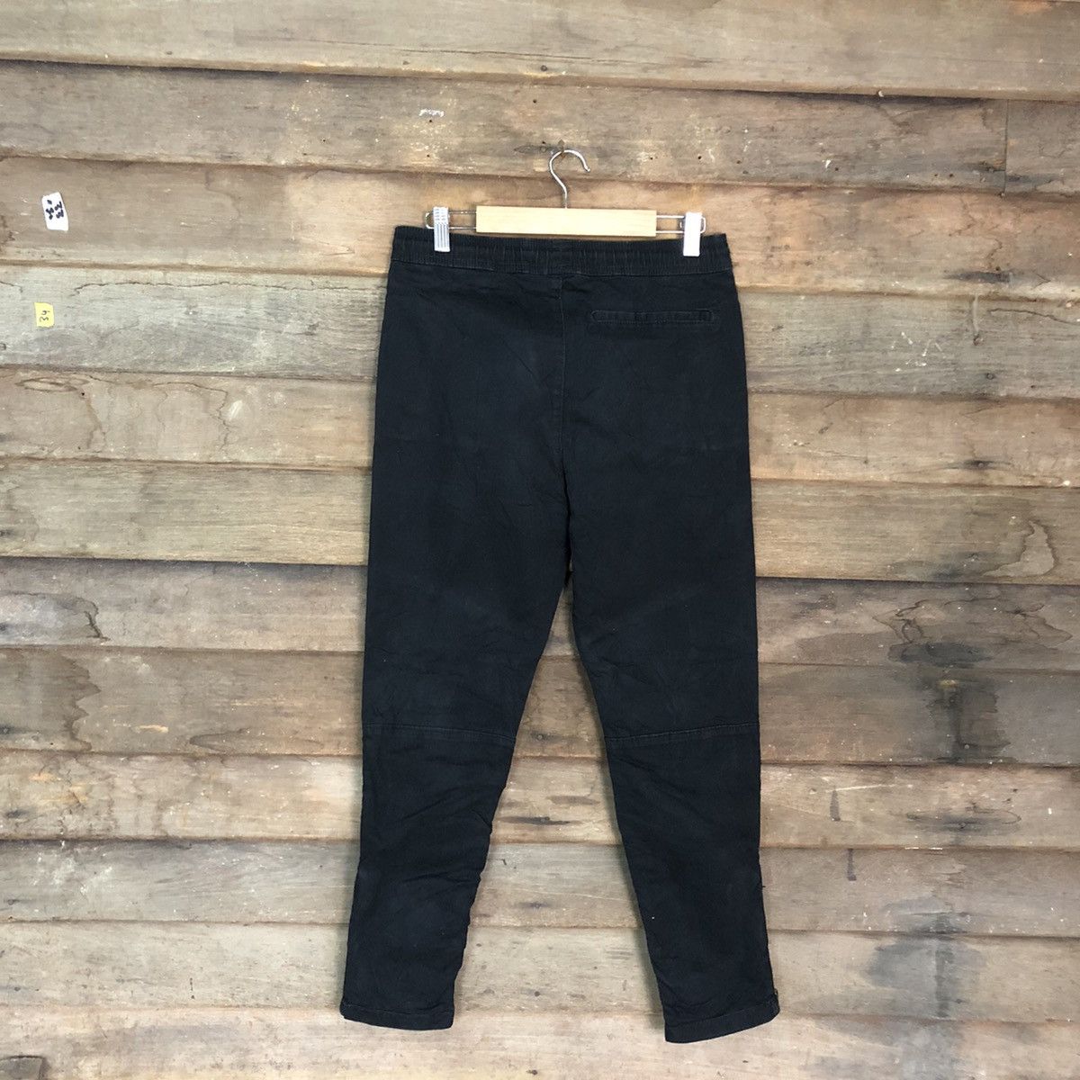 Japanese Brand DLL Japan Black ripped distressed Slim Fit Pants #c1254 Size US 28 / EU 44 - 7 Thumbnail