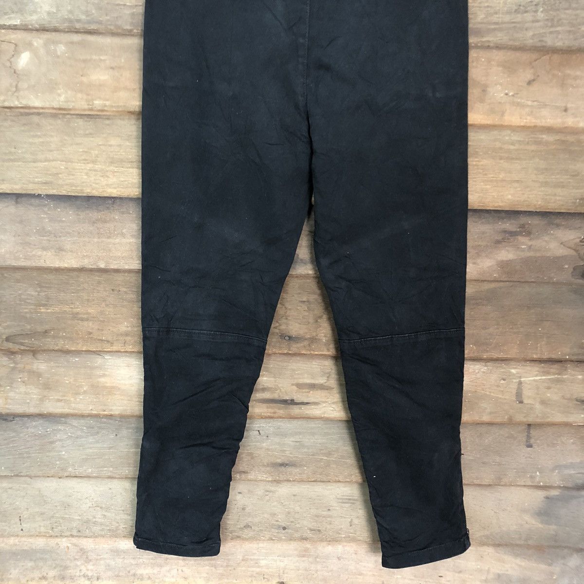 Japanese Brand DLL Japan Black ripped distressed Slim Fit Pants #c1254 Size US 28 / EU 44 - 9 Thumbnail