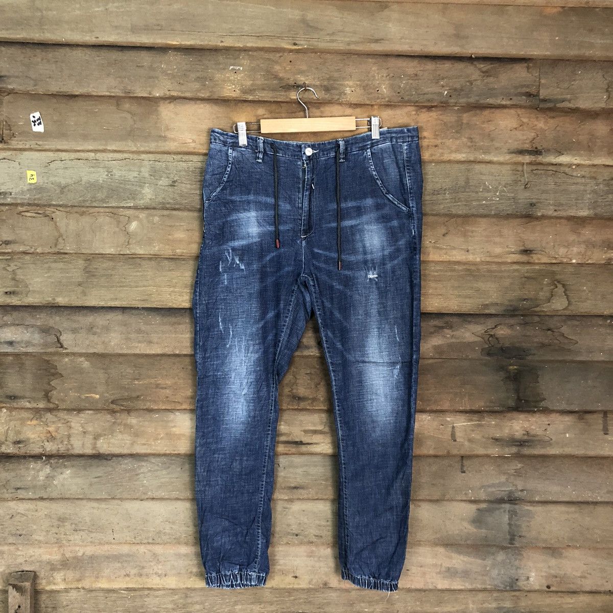 G-Star DLL Gstar Raw Parva Blue Denim Jeans Pants #c1252 Size US 35 - 1 Thumbnail