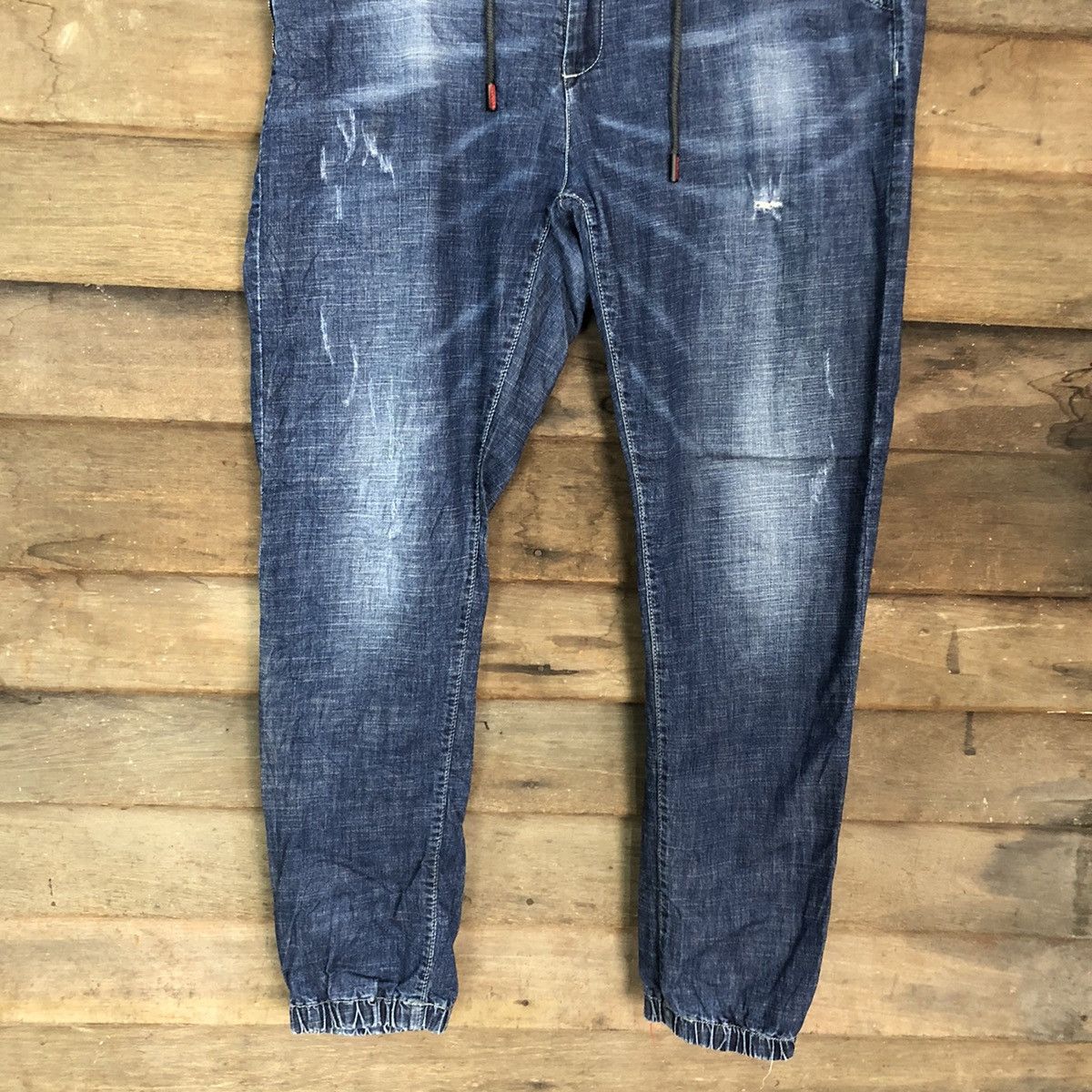 G-Star DLL Gstar Raw Parva Blue Denim Jeans Pants #c1252 Size US 35 - 3 Thumbnail