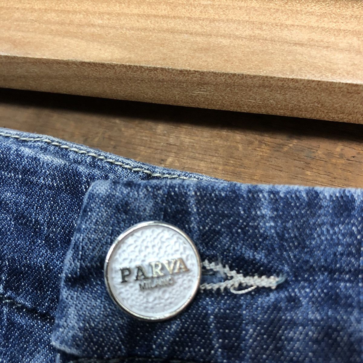 G-Star DLL Gstar Raw Parva Blue Denim Jeans Pants #c1252 Size US 35 - 5 Thumbnail
