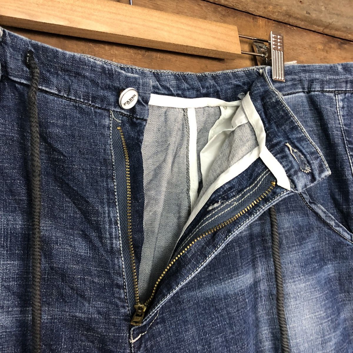 G-Star DLL Gstar Raw Parva Blue Denim Jeans Pants #c1252 Size US 35 - 6 Thumbnail