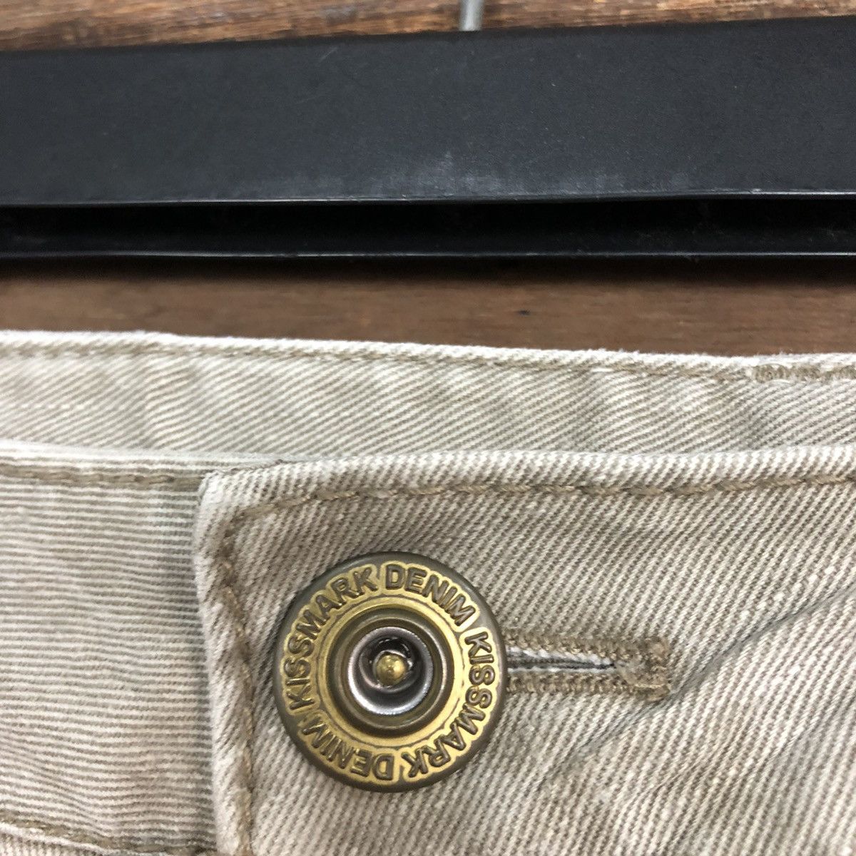 Japanese Brand DLL Kissmark Grey Faded Denim Jeans Pants #c1251 Size 33" - 5 Thumbnail
