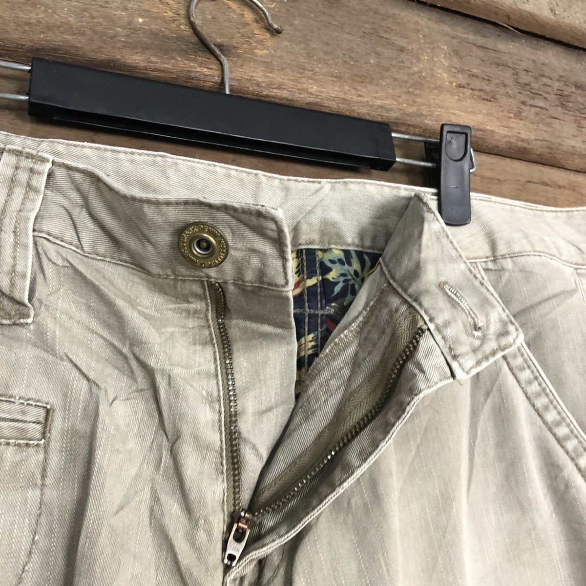Japanese Brand DLL Kissmark Grey Faded Denim Jeans Pants #c1251 Size 33" - 6 Thumbnail