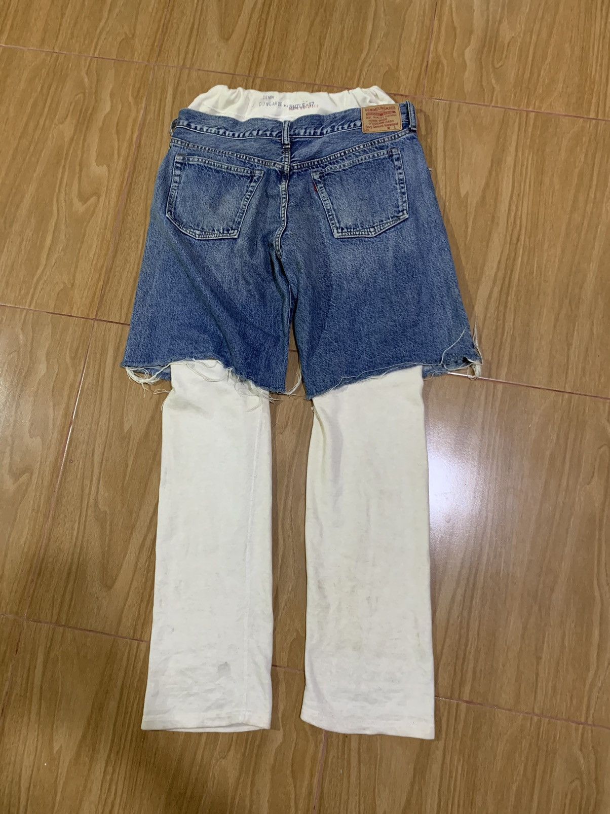 20471120 Archive Japanese double layer pants Size US 29 - 2 Thumbnail