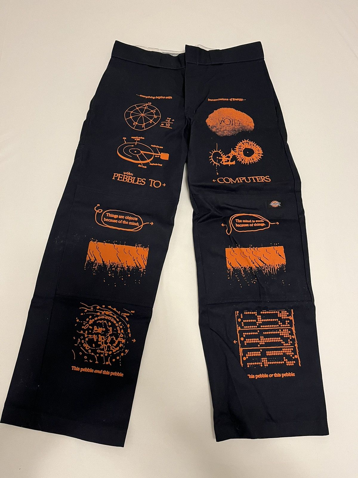 Boot Boyz Biz Dickies Double Knee Pebbles to Computers Pants Size US 32 / EU 48 - 1 Thumbnail