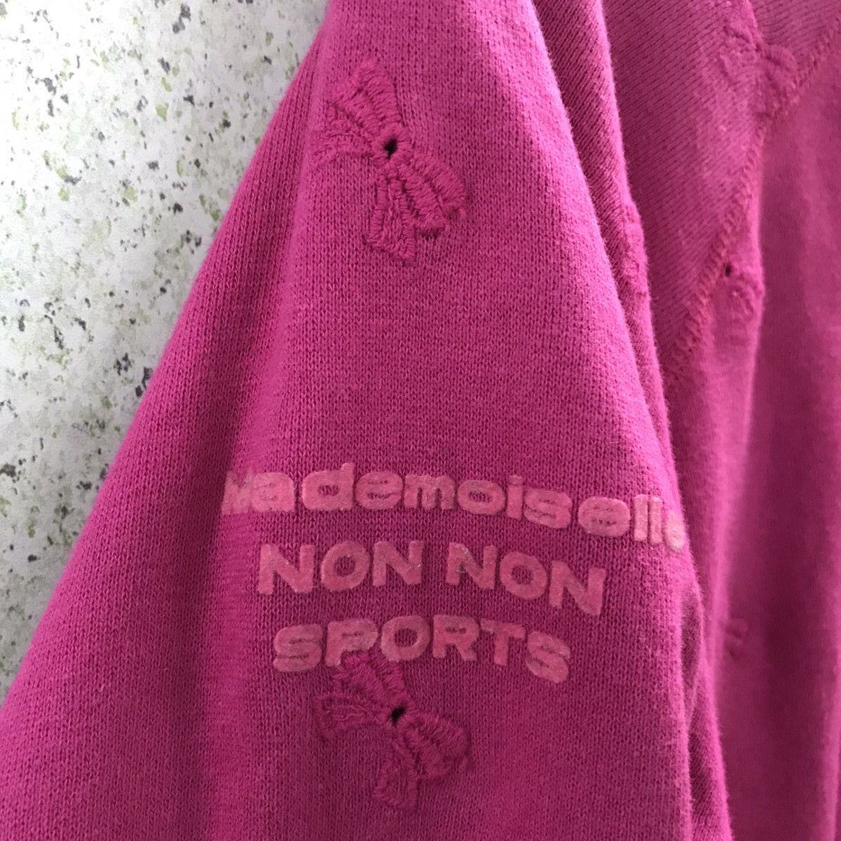 Japanese Brand Mademoiselle Non Non Sweatshirt Size US M / EU 48-50 / 2 - 3 Thumbnail