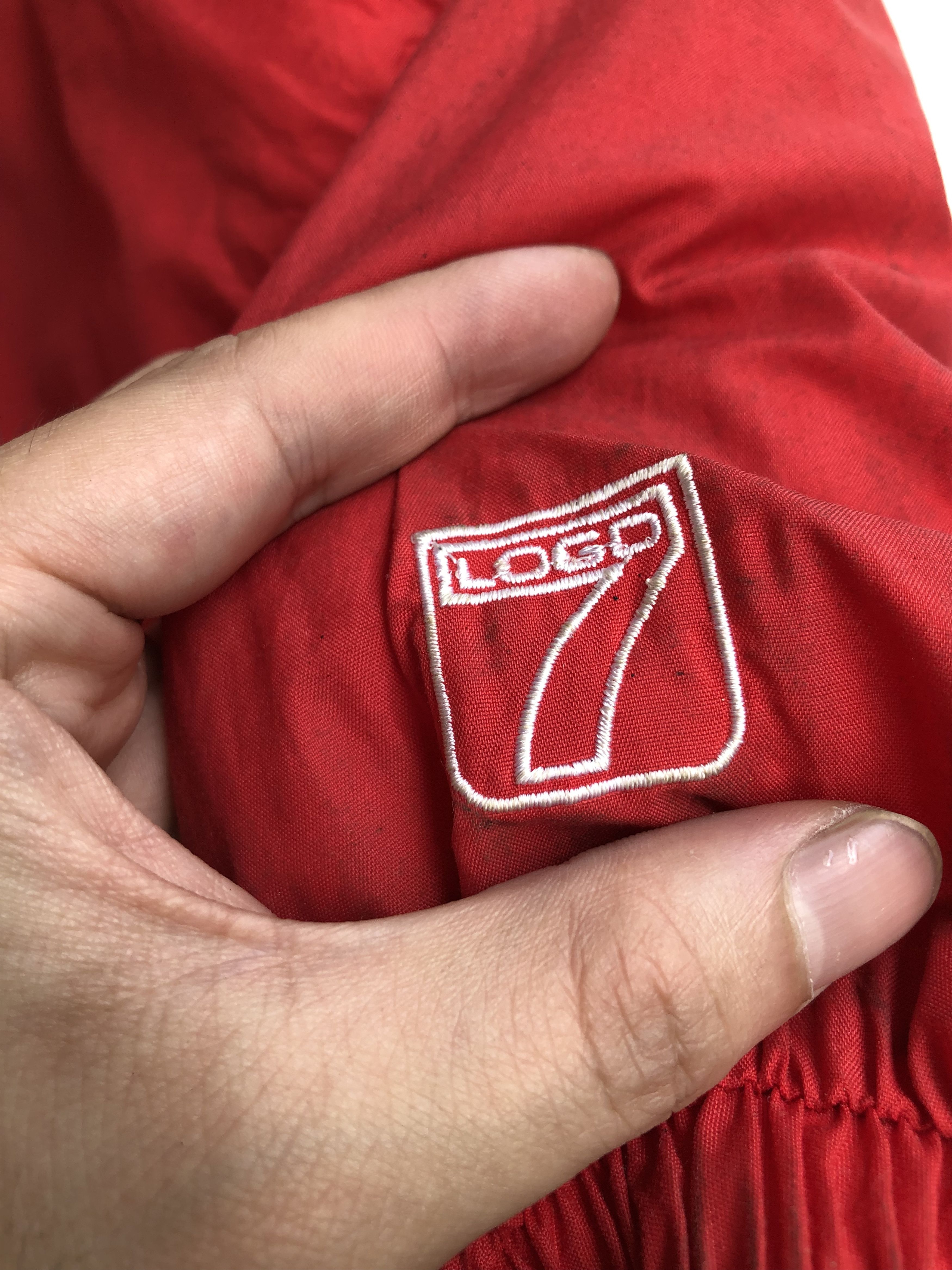 Logo 7 VINTAGE HOODED BIG LOGO DOWN QUILTED JACKET Size US XL / EU 56 / 4 - 3 Thumbnail