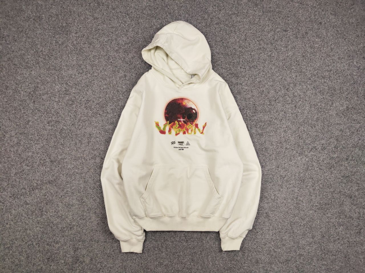 Vision Streetwear Vision Unseen Streetwear Oversize Hoodie Kanye West Style Size US XL / EU 56 / 4 - 1 Thumbnail