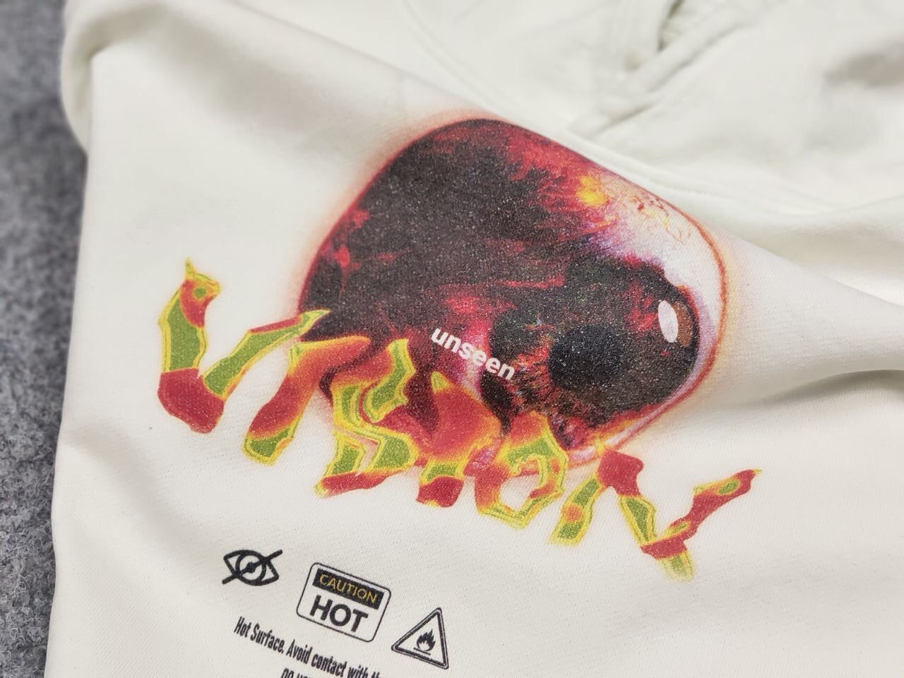 Vision Streetwear Vision Unseen Streetwear Oversize Hoodie Kanye West Style Size US XL / EU 56 / 4 - 19 Thumbnail