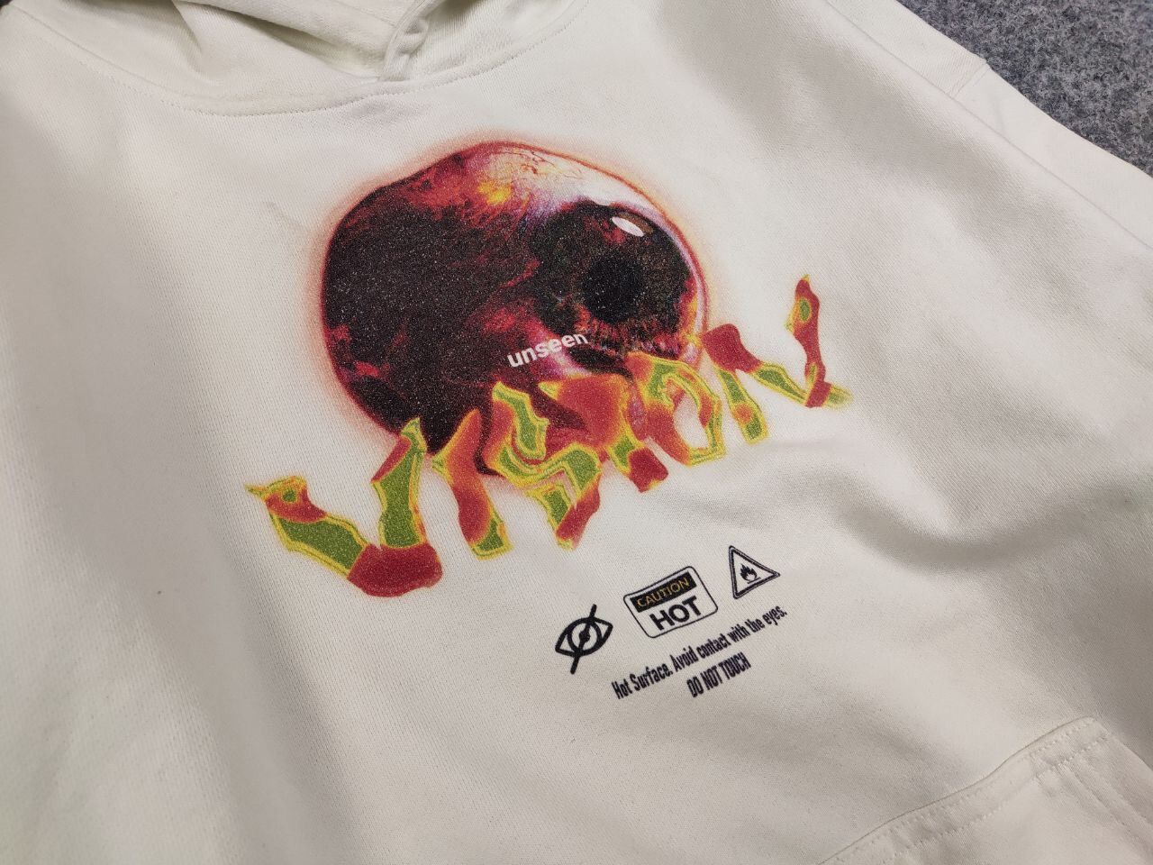 Vision Streetwear Vision Unseen Streetwear Oversize Hoodie Kanye West Style Size US XL / EU 56 / 4 - 10 Thumbnail
