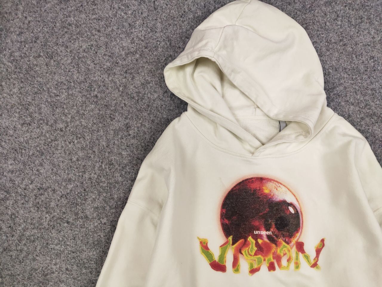 Vision Streetwear Vision Unseen Streetwear Oversize Hoodie Kanye West Style Size US XL / EU 56 / 4 - 9 Thumbnail