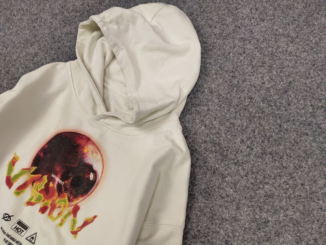 Vision Streetwear Vision Unseen Streetwear Oversize Hoodie Kanye West Style Size US XL / EU 56 / 4 - 4 Thumbnail