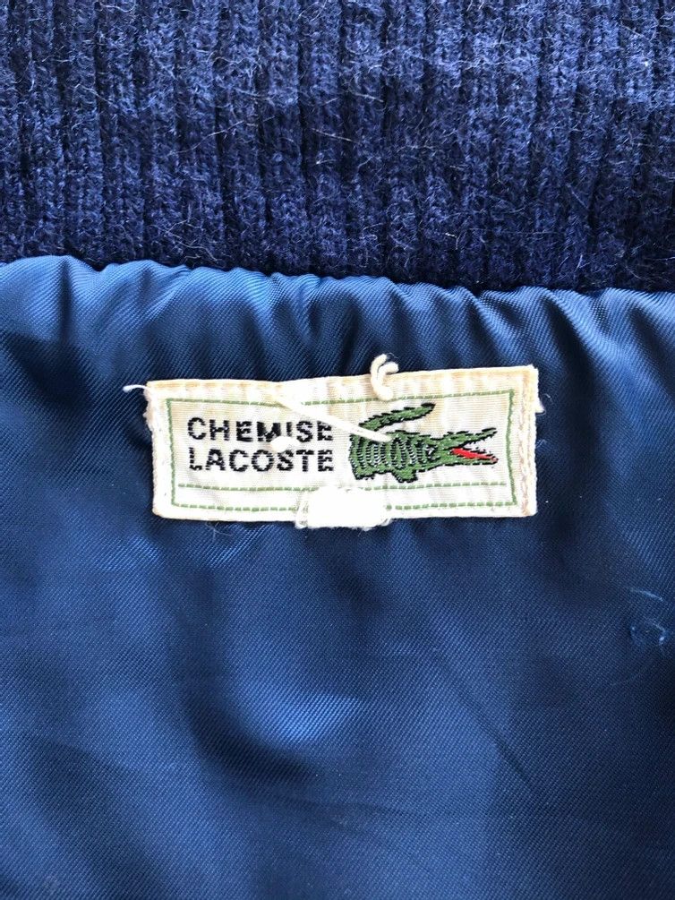 Lacoste × Vintage VINTAGE LACOSTE WOOL BLEND DOWN JACKET Size US M / EU 48-50 / 2 - 9 Thumbnail