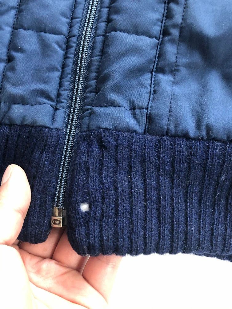 Lacoste × Vintage VINTAGE LACOSTE WOOL BLEND DOWN JACKET Size US M / EU 48-50 / 2 - 5 Thumbnail