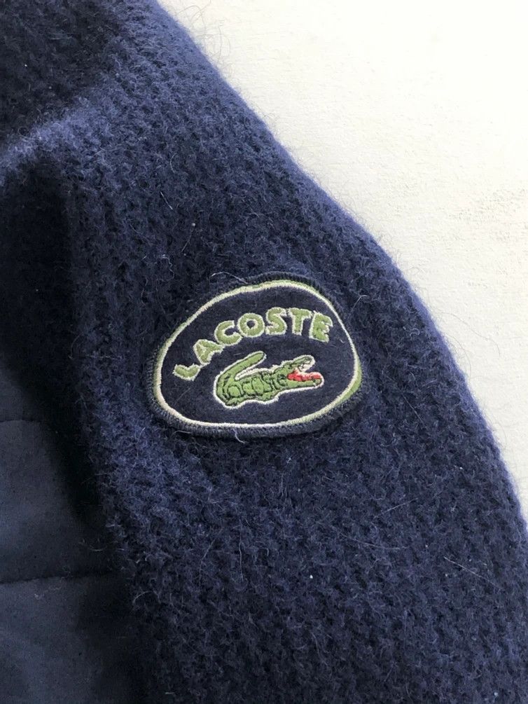 Lacoste × Vintage VINTAGE LACOSTE WOOL BLEND DOWN JACKET Size US M / EU 48-50 / 2 - 6 Thumbnail