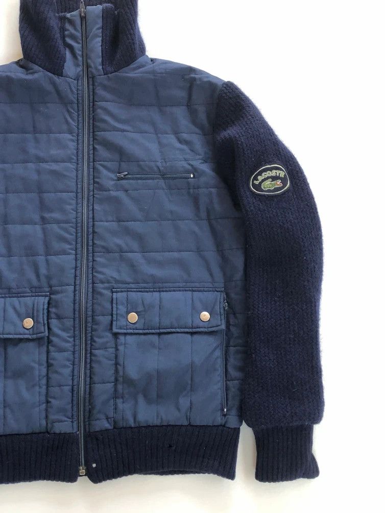 Lacoste × Vintage VINTAGE LACOSTE WOOL BLEND DOWN JACKET Size US M / EU 48-50 / 2 - 3 Thumbnail