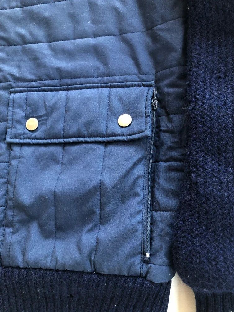 Lacoste × Vintage VINTAGE LACOSTE WOOL BLEND DOWN JACKET Size US M / EU 48-50 / 2 - 8 Thumbnail
