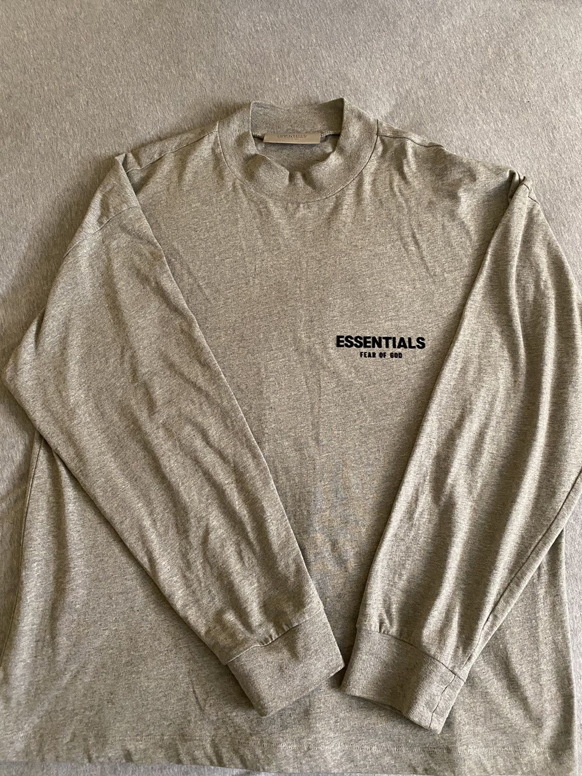 Essentials Fear Of God Long Sleeve | Grailed