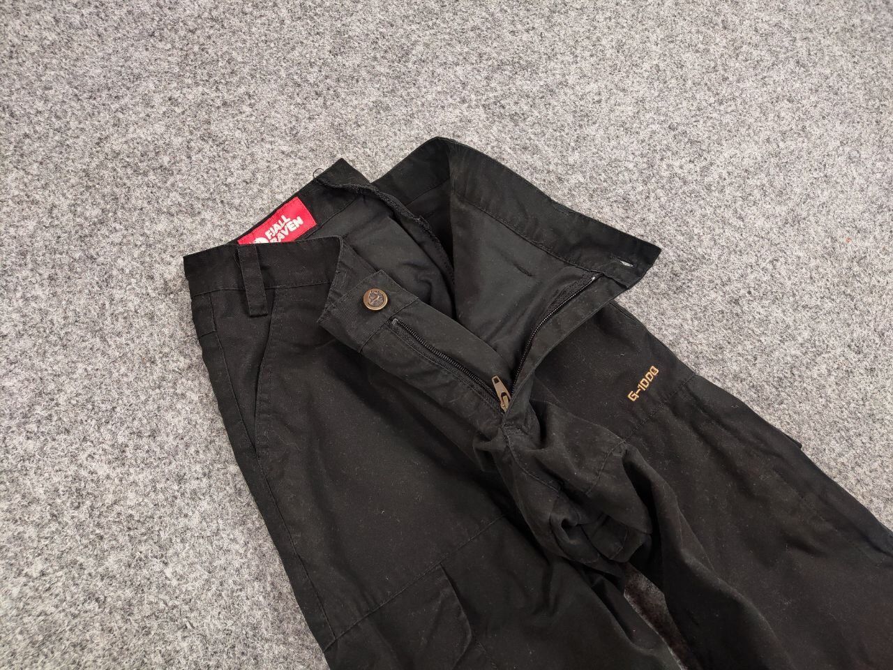 Fjallraven Fjällräven Karla Winter Trousers Cargo Black Pants G1000 Size 36" / US 14 / IT 50 - 12 Thumbnail