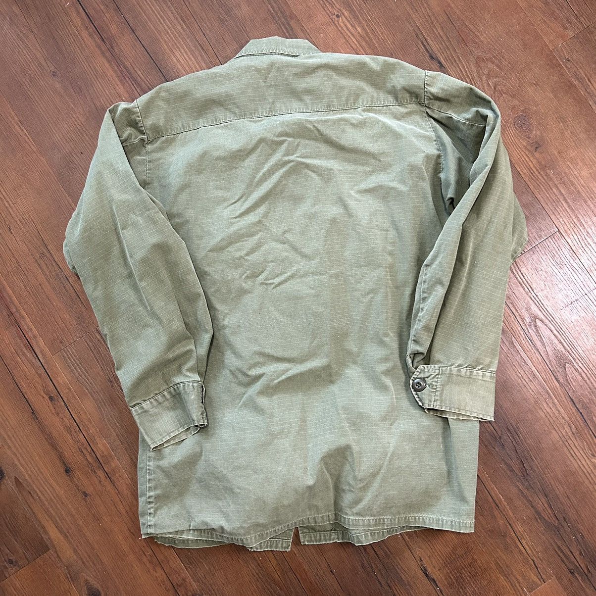 Vintage 1960s Military OG-107 Slant Pocket Poplin Jacket | Grailed