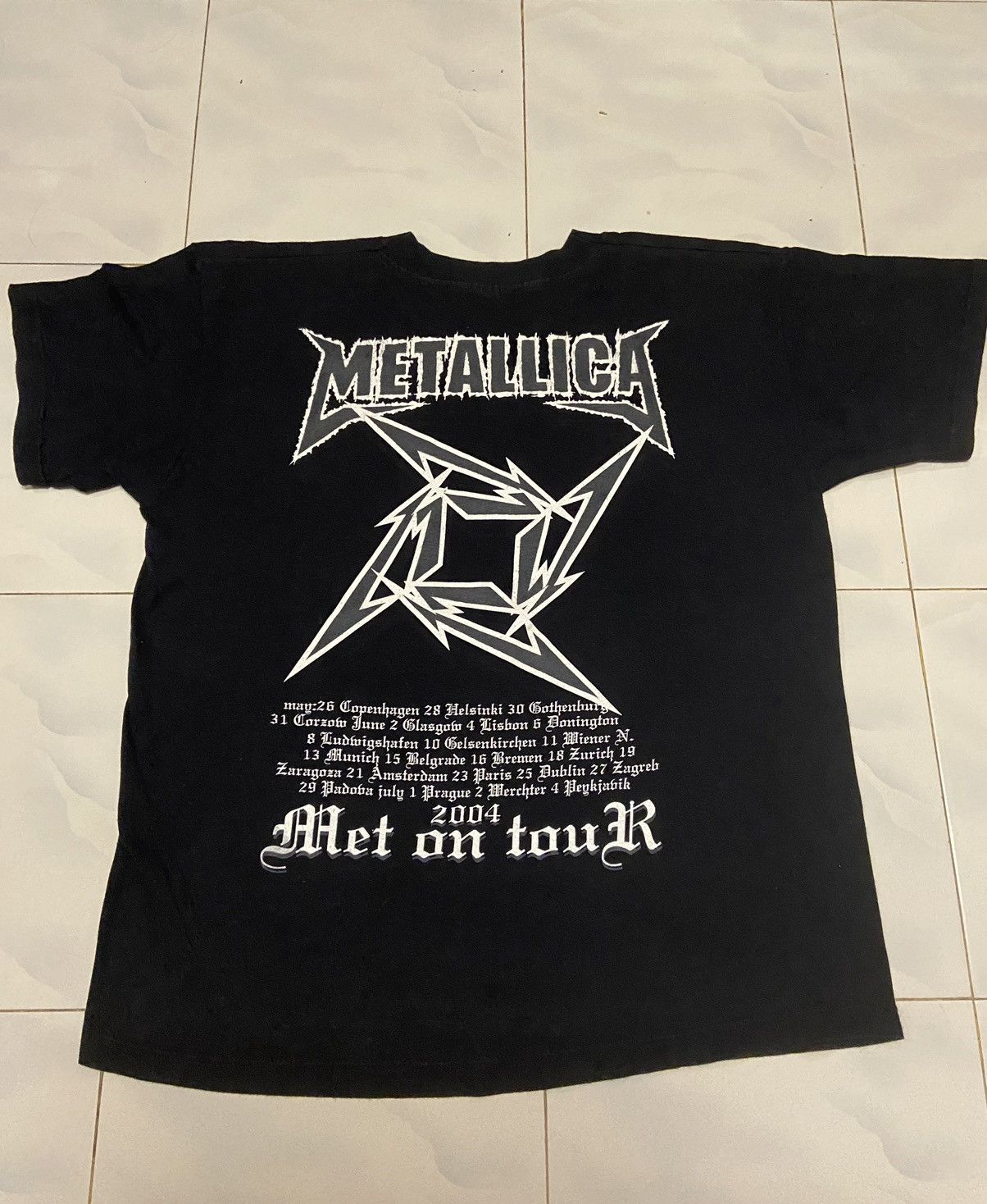 Fruit Of The Loom Vintage Y2K Metallica Kill Em All Size US L / EU 52-54 / 3 - 2 Thumbnail