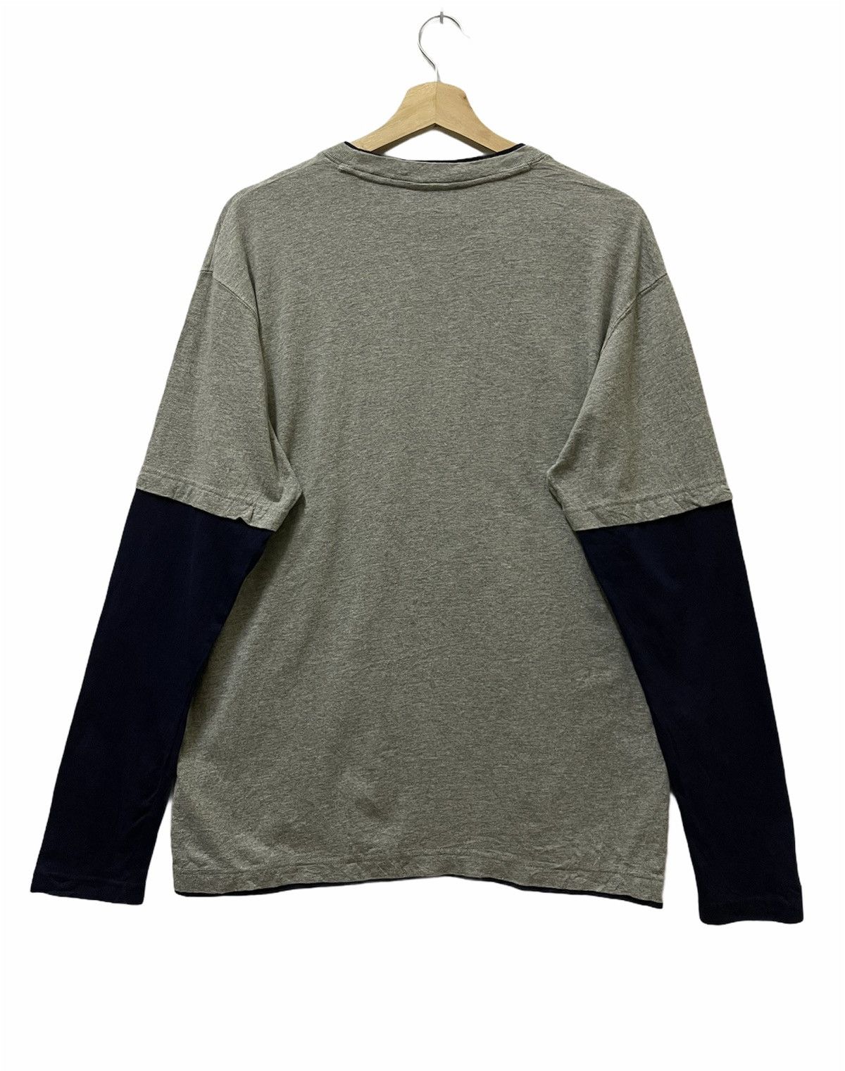 Helly Hansen × Japanese Brand Helly Hansen Spellout Long Sleeve Shirt Grey Size US L / EU 52-54 / 3 - 4 Thumbnail