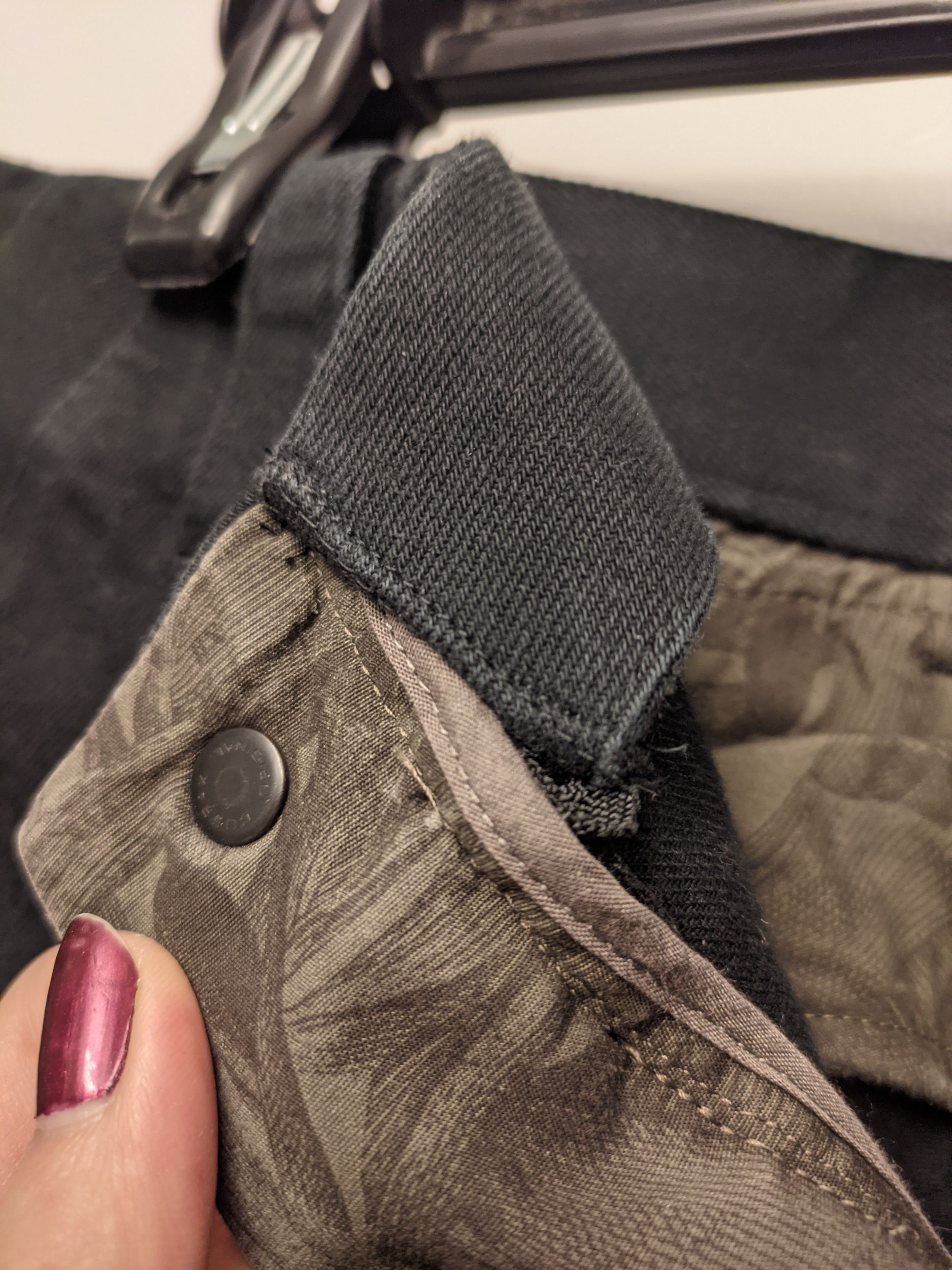 Devoa Slim Pants Black x Black Denim (PTF-STS, sz 3 fits 32) Size US 32 / EU 48 - 5 Thumbnail
