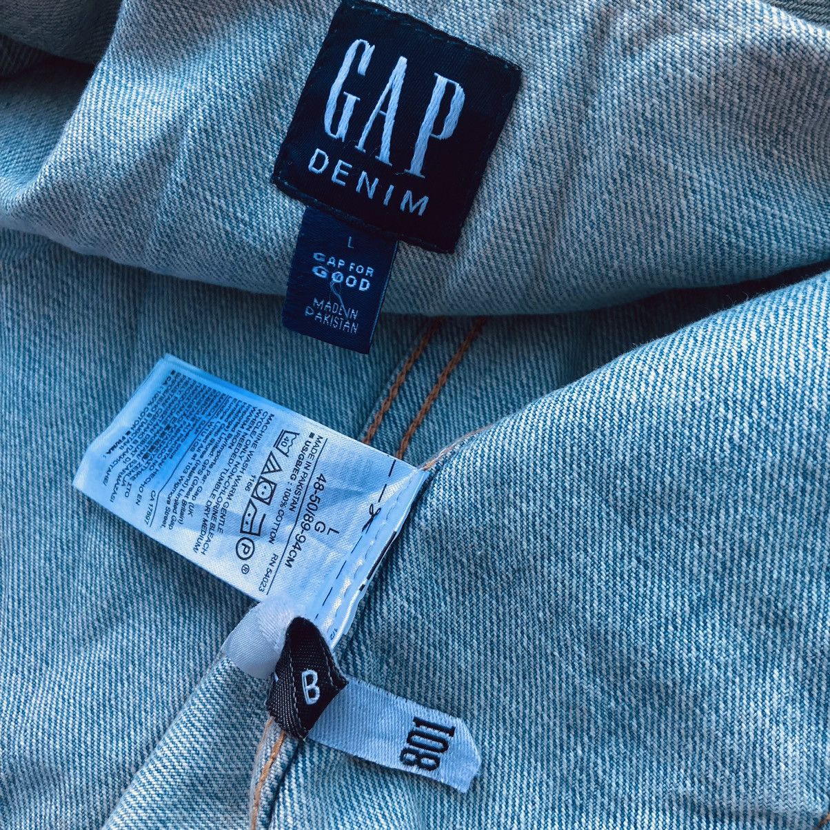 Gap GAP DENIM TRUCKER JACKET Size US L / EU 52-54 / 3 - 11 Thumbnail