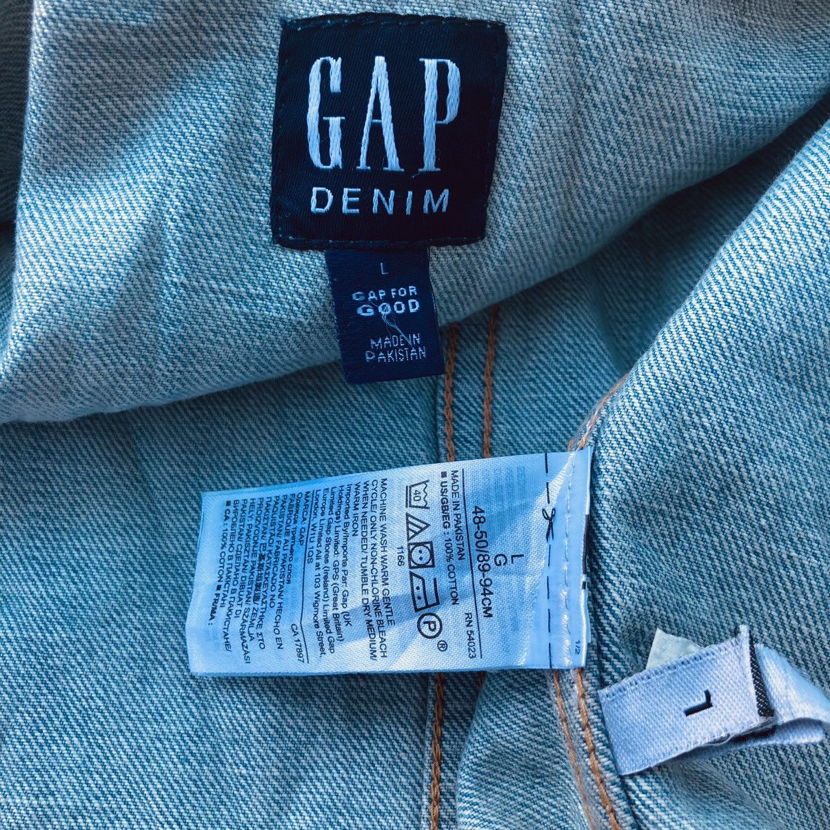 Gap GAP DENIM TRUCKER JACKET Size US L / EU 52-54 / 3 - 9 Thumbnail