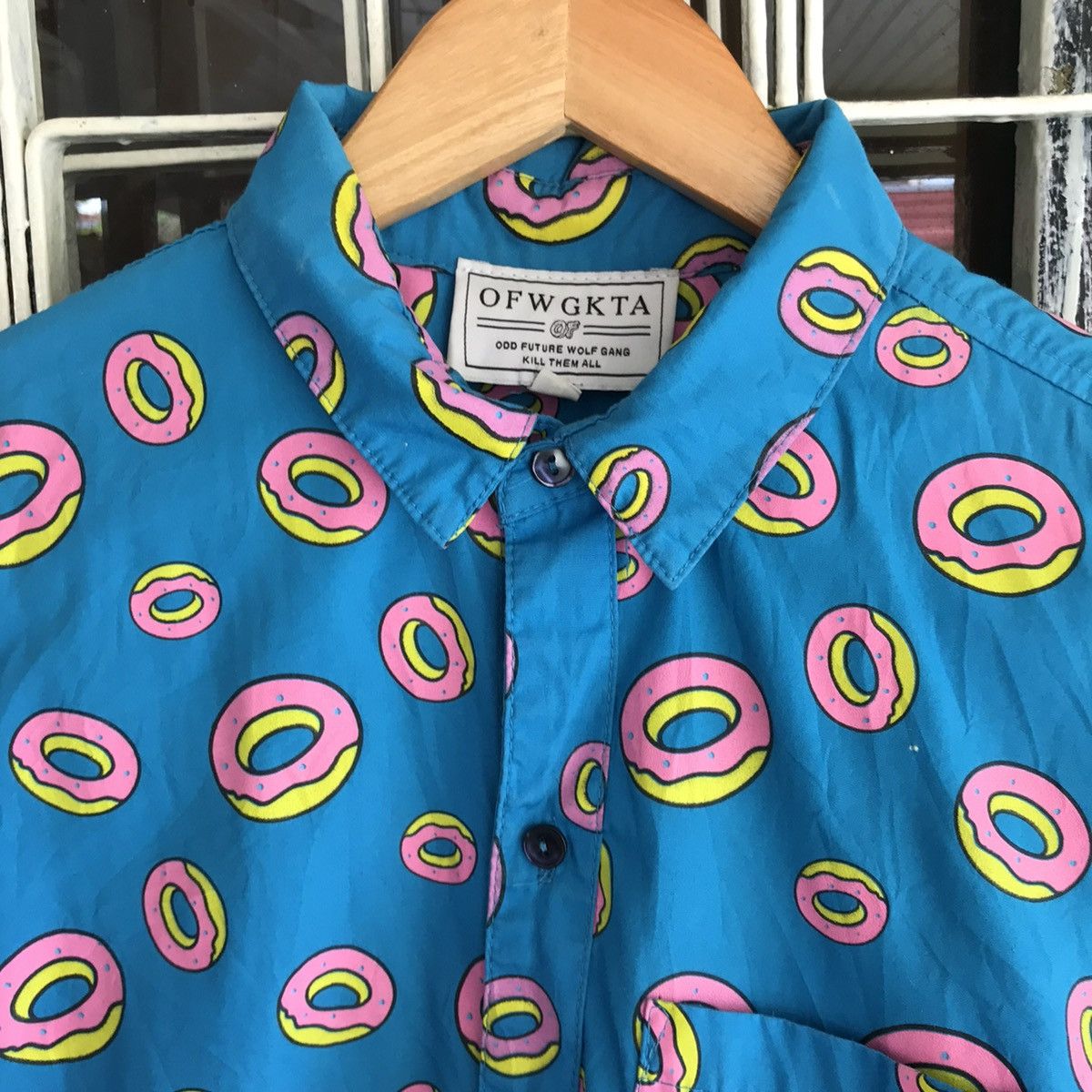 Odd Future VINTAGE ODD FUTURE DONUTS SHIRT BUTTONS UP🔥 Size US M / EU 48-50 / 2 - 3 Thumbnail
