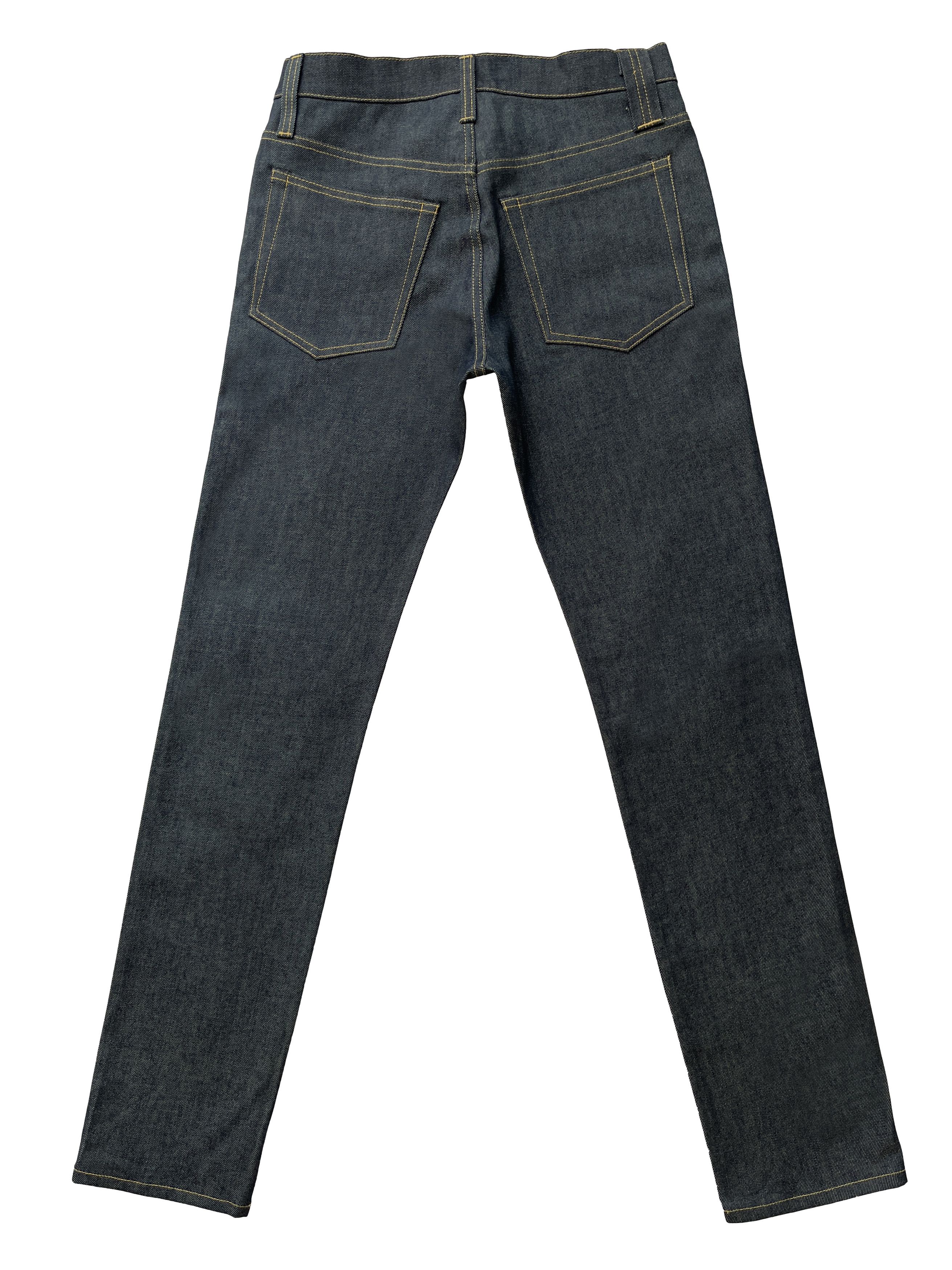 Helmut Lang ⚡️QUICK SALE⚡️Helmut Lang SAMPLE Raw Blue Denim Jeans Pants Size US 29 - 2 Thumbnail