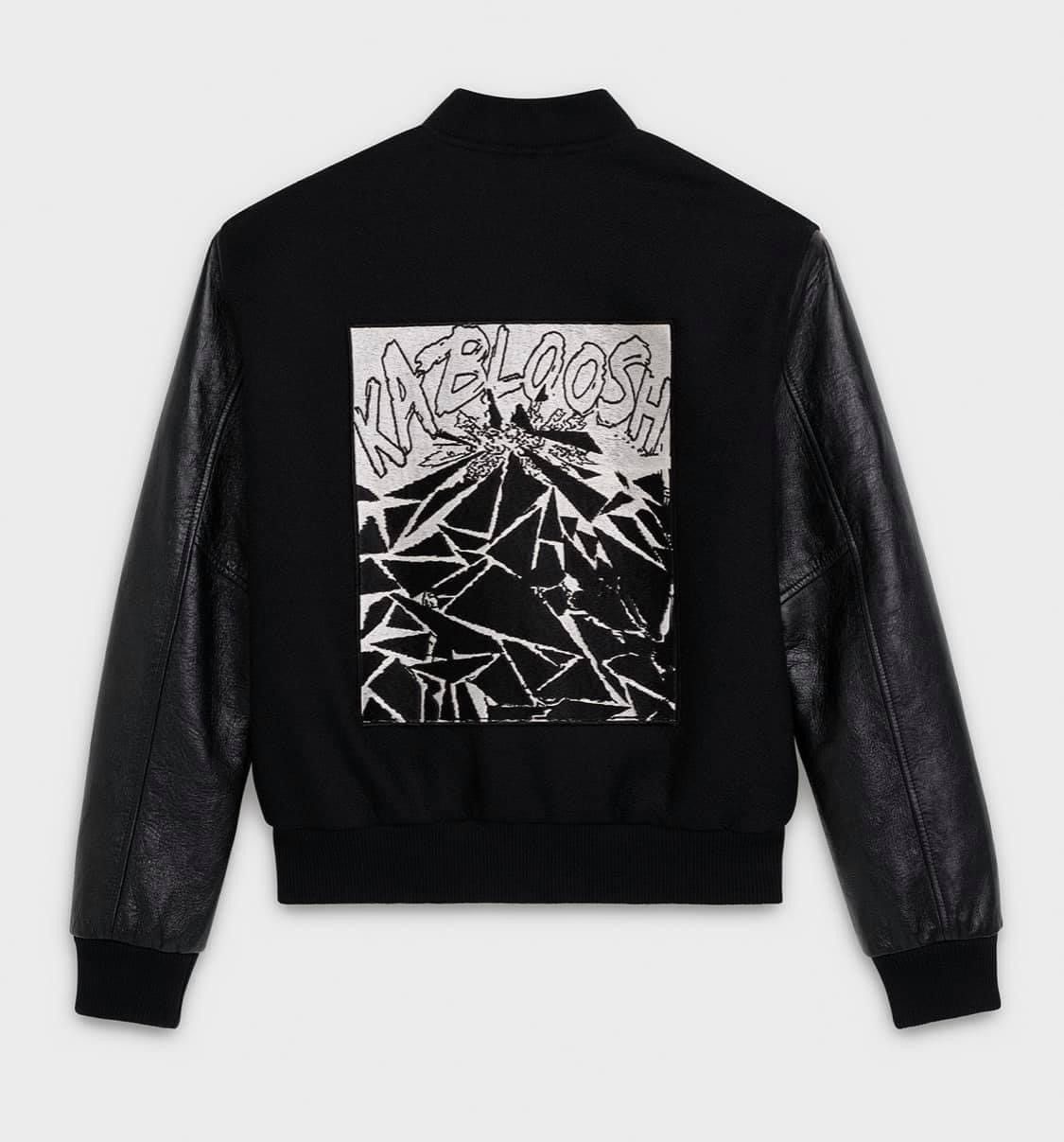 Celine × Hedi Slimane FINAL DROP - SS19 Lamb Sleeve Marclay Teddy Jacket 48 Size US M / EU 48-50 / 2 - 2 Thumbnail