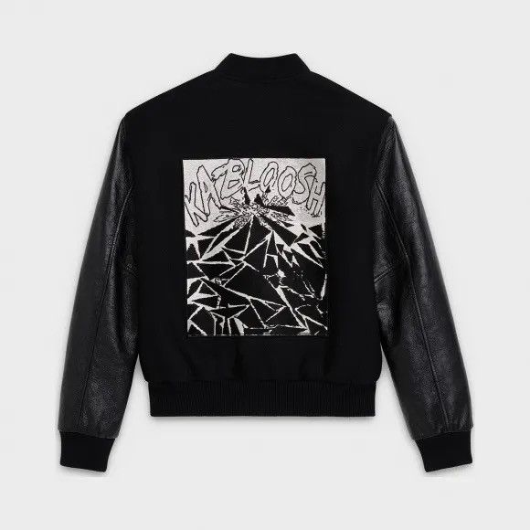 Celine × Hedi Slimane FINAL DROP - SS19 Lamb Sleeve Marclay Teddy Jacket 48 Size US M / EU 48-50 / 2 - 12 Thumbnail