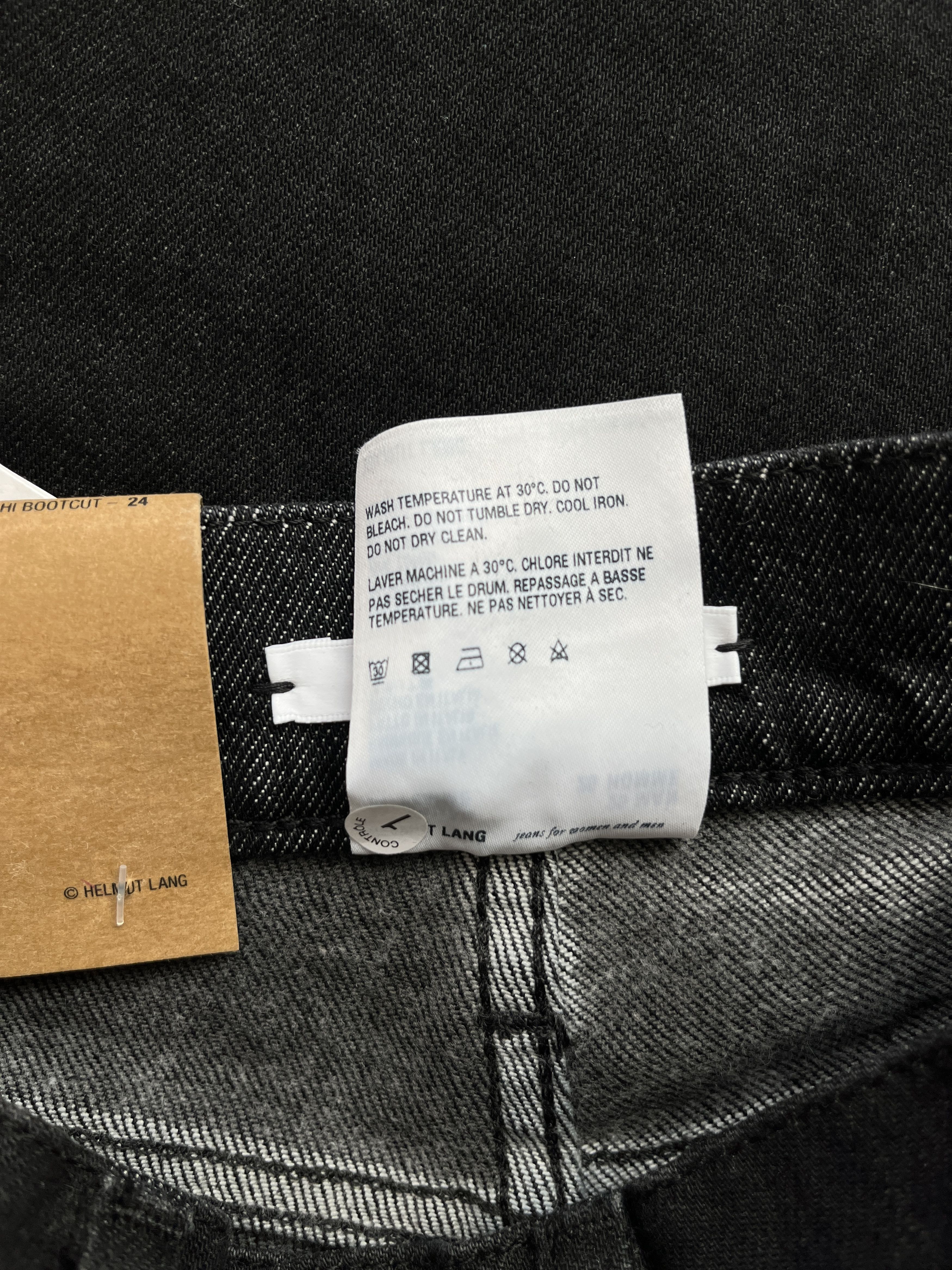 Helmut Lang ⚡️QUICK SALE⚡️Helmut Lang Black Hi Bootcut High Rise Jeans Size 24" / US 00 / IT 34 - 6 Thumbnail