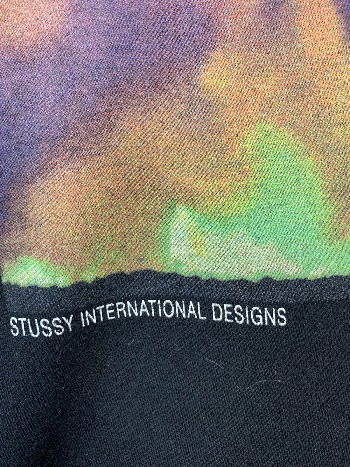 Stussy × Vintage Vintage Stussy Fire On Babylon y2k T Shirt Size US M / EU 48-50 / 2 - 9 Thumbnail