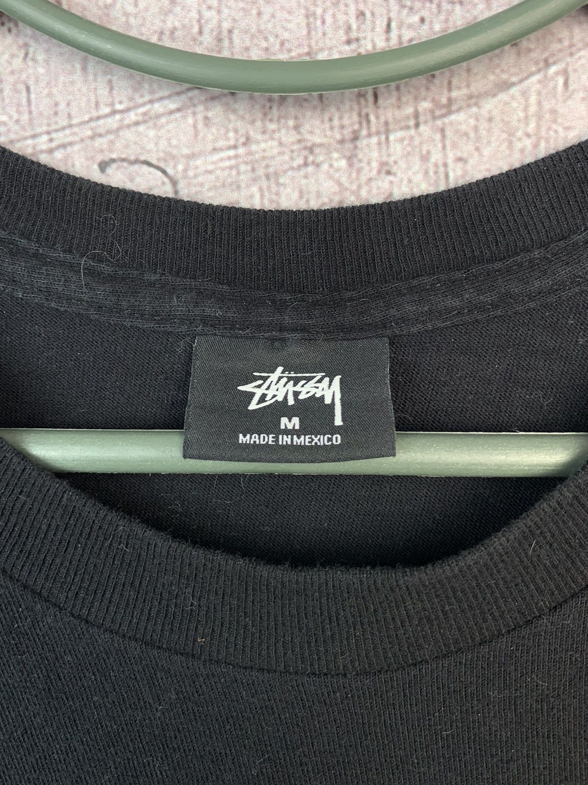 Stussy × Vintage Vintage Stussy Fire On Babylon y2k T Shirt Size US M / EU 48-50 / 2 - 5 Thumbnail
