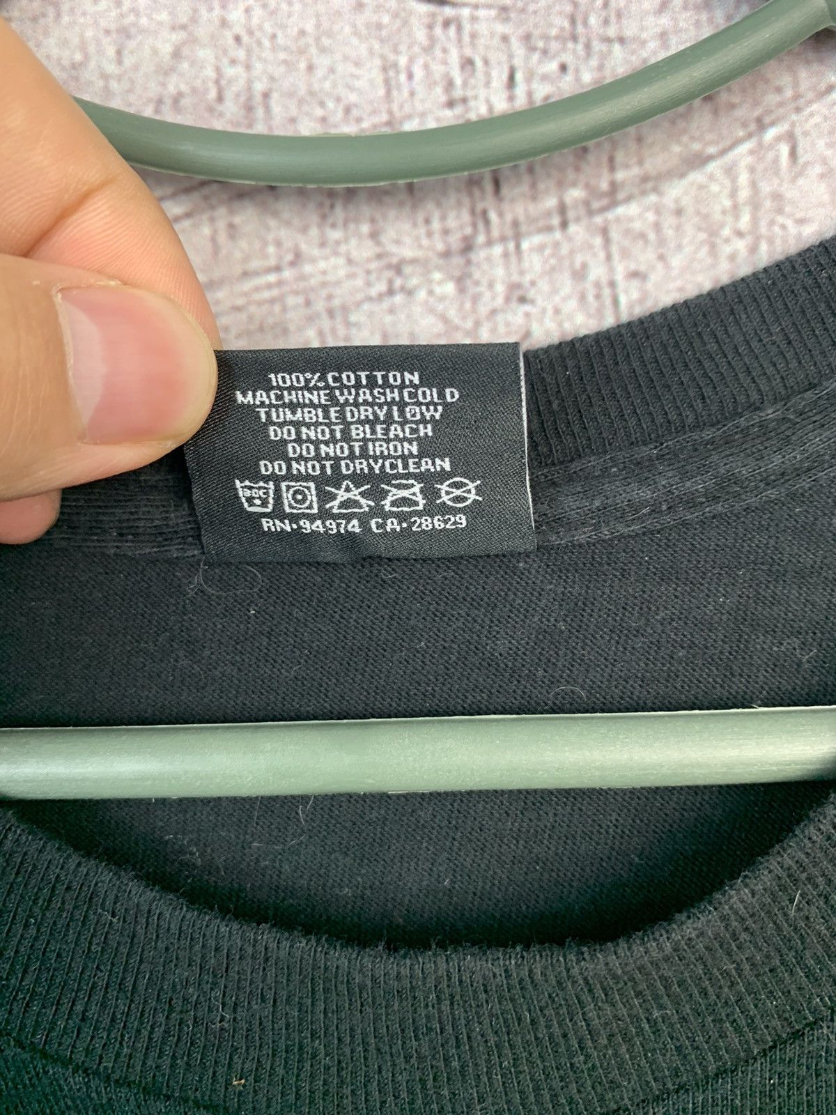Stussy × Vintage Vintage Stussy Fire On Babylon y2k T Shirt Size US M / EU 48-50 / 2 - 6 Thumbnail