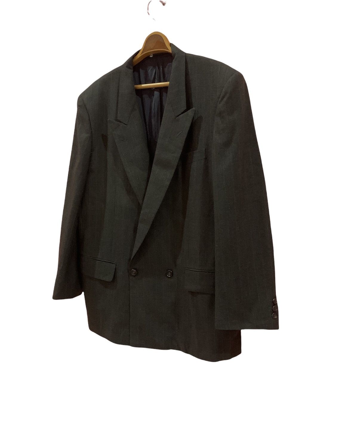 Comme des Garcons Offer best price CDG Wool blend Coat Front Pocket GrayColour Size US M / EU 48-50 / 2 - 2 Thumbnail