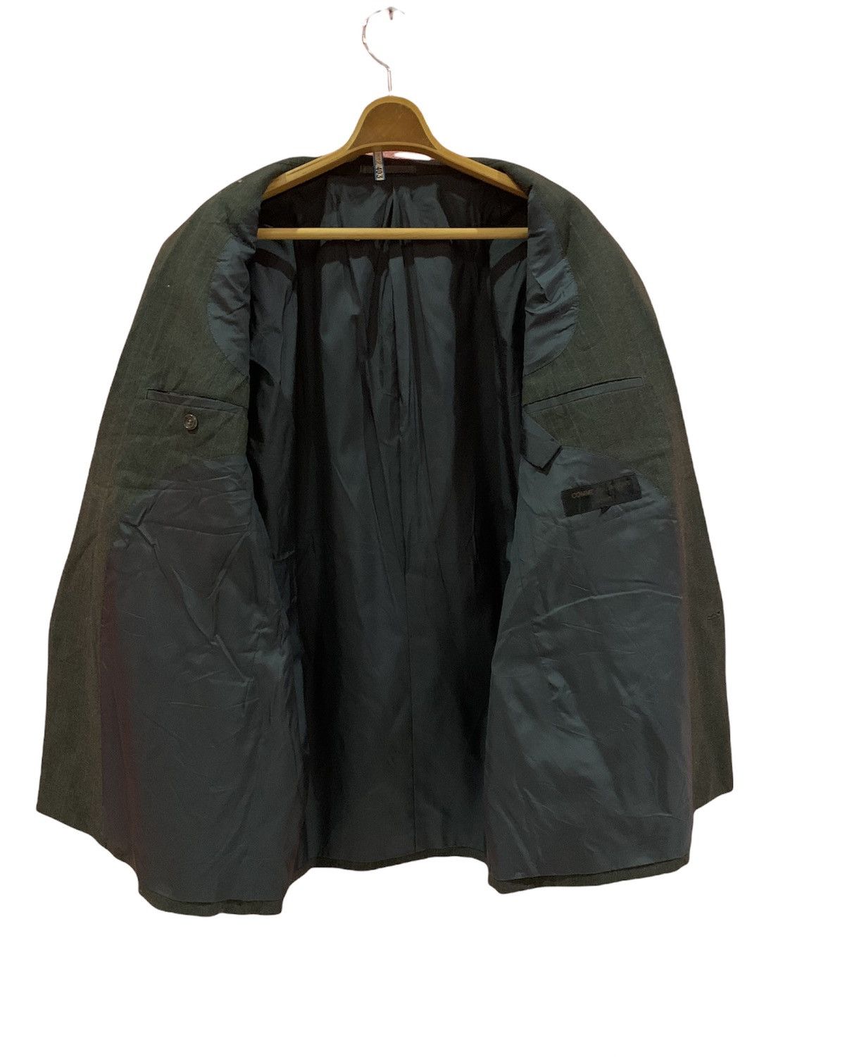 Comme des Garcons Offer best price CDG Wool blend Coat Front Pocket GrayColour Size US M / EU 48-50 / 2 - 6 Thumbnail