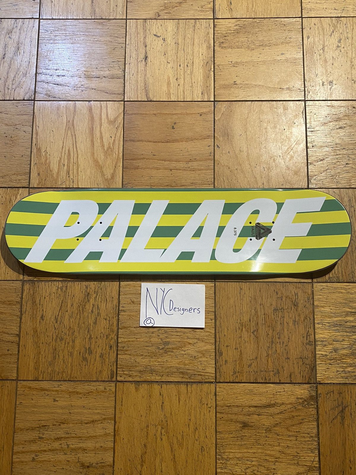 Palace x Gucci Multicolor Skateboard Deck Set Stripes/Waves