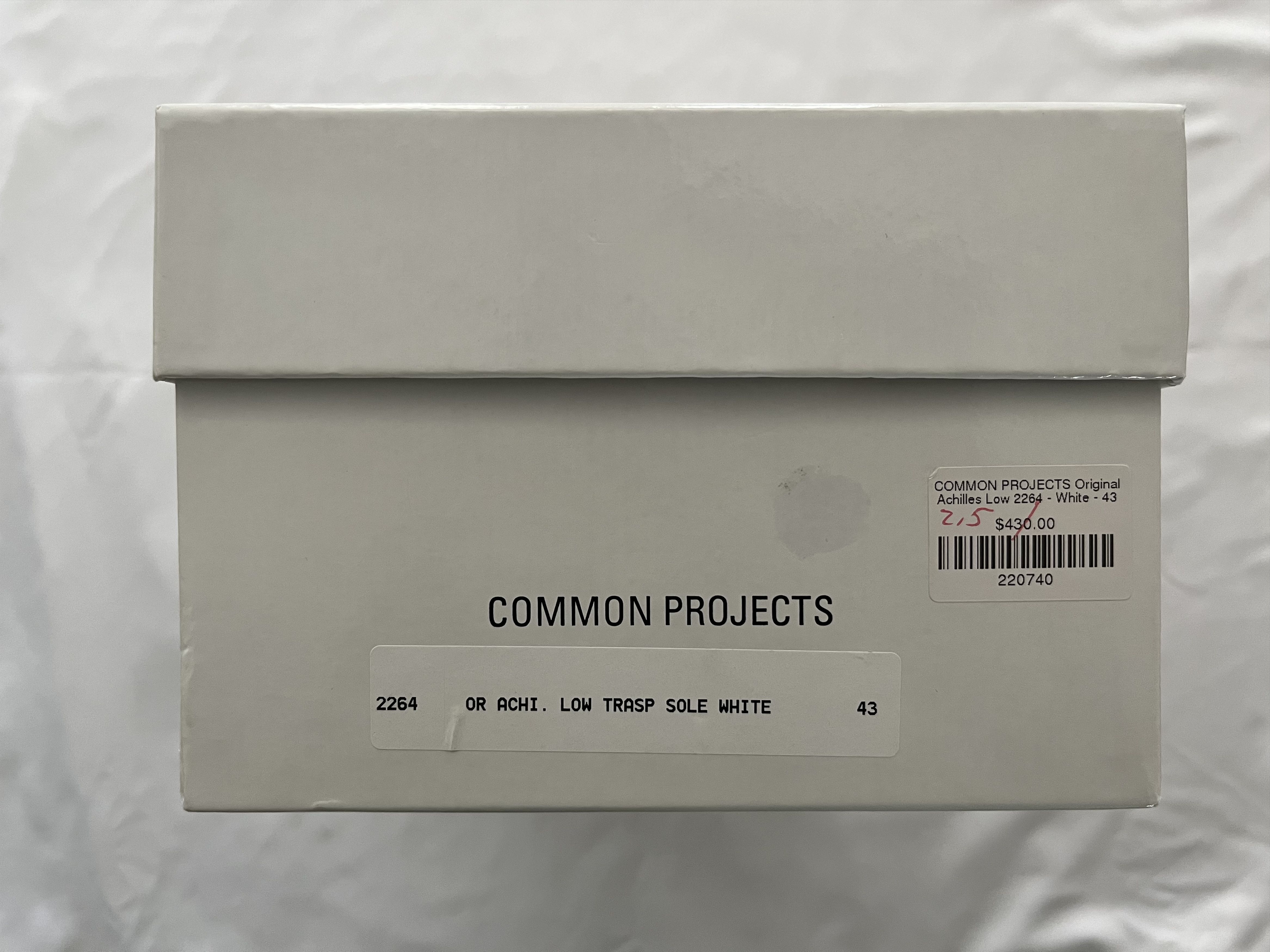 Common Projects Common Projects Achilles Low Ice Sole Size US 10 / EU 43 - 2 Thumbnail